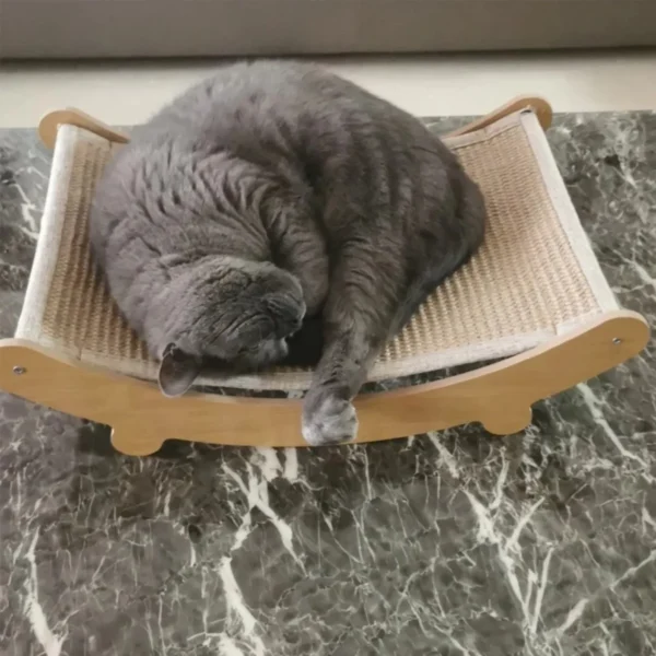 Wooden Cat Scratching Pads – Multifunctional Bed & Scratch Board for Cats - Image 3