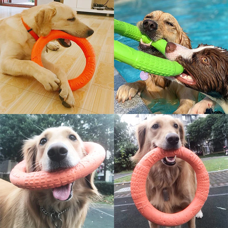 Dog Toy Training Ring Puller Puppy Flying Disk Chewing Toys Outdoor Interactive Toy Dog Game Playing Supplies Zabawki Dla Psa - Image 2