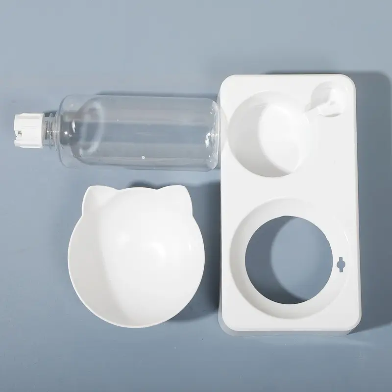 Pet Bowl 15 Degrees Tilt to Protect Cervical Vertebrae Dog Food Bowl Automatic Drinking Feeder Pet Feeding Supplies - Image 5